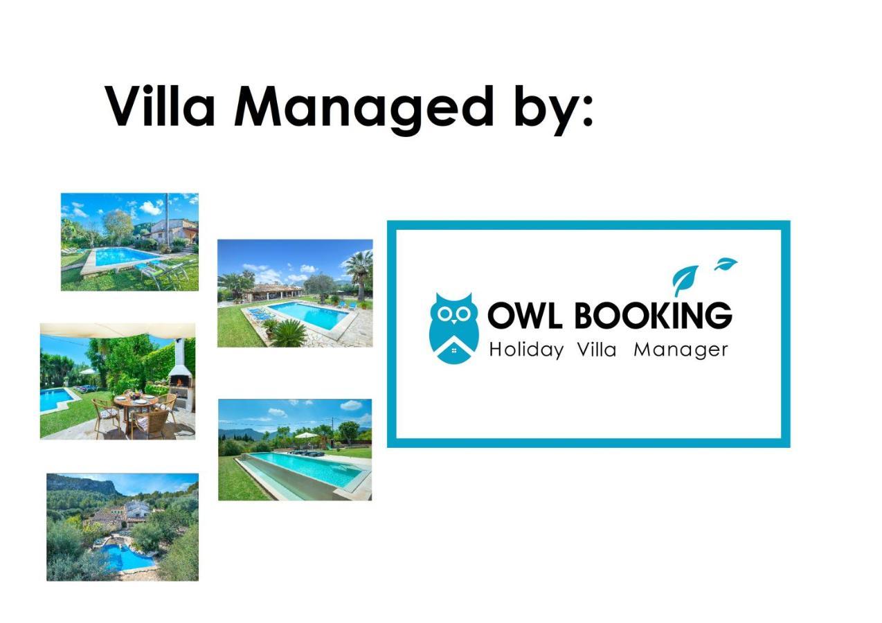 Owl Booking Villa Siquier - Luxury Retreat With Mountain Views Pollença Екстериор снимка